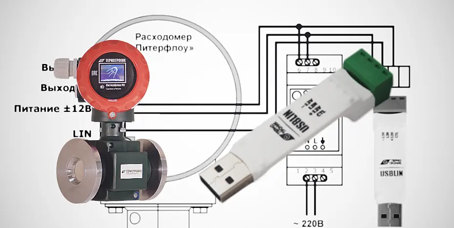 Адаптер интерфейса USB-LIN, Термотроник. Руководство по эксплуатации